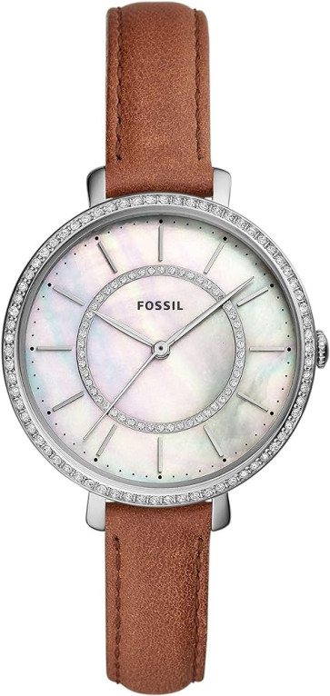Horlogeband Fossil ES4454 Leder Bruin 12mm